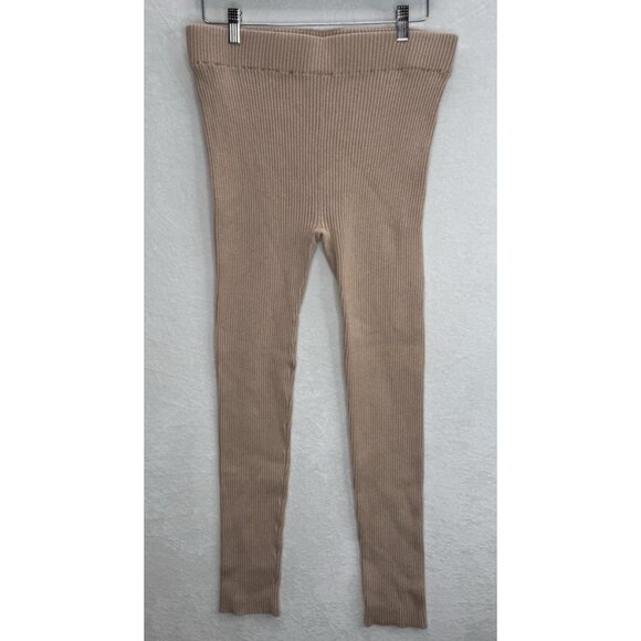 Lunya Women’s Cozy Cotton Silk Ribbed Legging Calm Tan Size XL - Picture 1 of 8